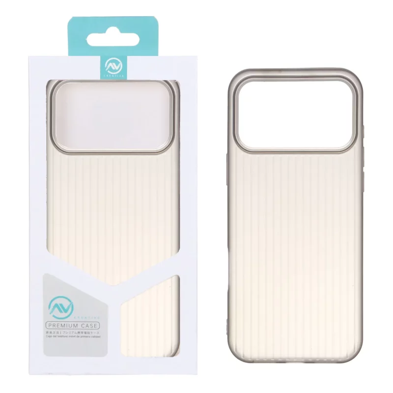 قاب Line Case ژله ای Apple iPhone 17 Pro Max - خاکستری (پک دار) - تصویر 2