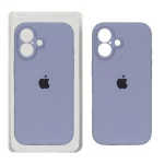 قاب سیلیکونی پاک کنی محافظ لنزدار اورجینال Apple iPhone 16 - فیلی (پک دار) - NTC