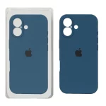 قاب سیلیکونی پاک کنی محافظ لنزدار اورجینال Apple iPhone 17 - سبز کله غازی (پک دار) - NTC