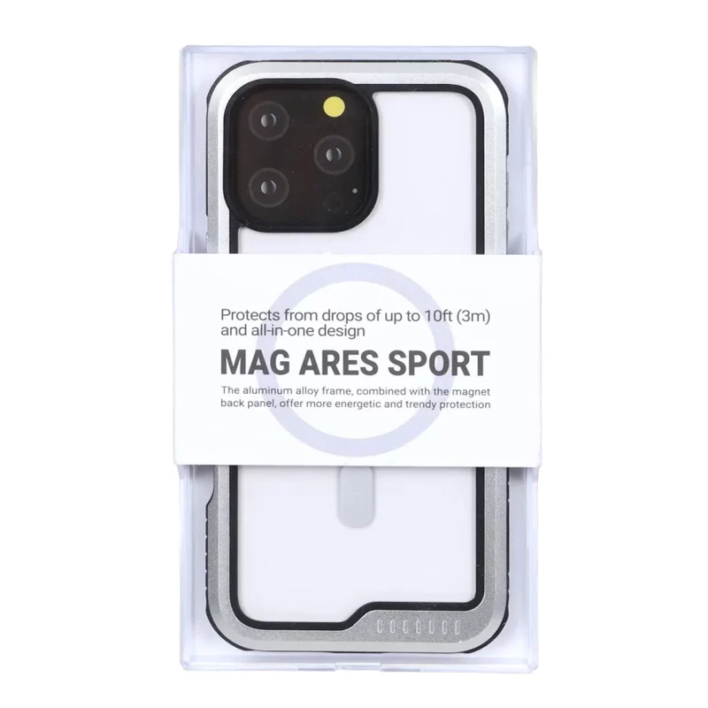 قاب Original KDoo MAG ARES Sport مدل Apple iPhone 16 Pro Max - نقره ای (پک دار) - NTC - تصویر 2