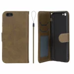 کیف موبایل مگنتی درجه یک داخل خز MNC Plus مدل Apple iPhone 6 / iPhone 6s - سبز زیتونی
