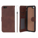 کیف موبایل مگنتی درجه یک داخل خز MNC Plus مدل Apple iPhone 6 / iPhone 6s - قهوه ای