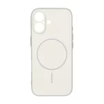 قاب Soft طرح مگ سیف محافظ لنزدار Apple iPhone 17 - کرم