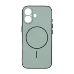 قاب Soft طرح مگ سیف محافظ لنزدار Apple iPhone 17 - سبز