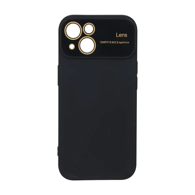قاب محافظ لنز شیشه ای Apple iPhone 15 - مشکی - تصویر 2