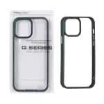 قاب اورجینال Q Series شفاف Ice مدل Apple iPhone 14 Pro - سبز (پک دار)
