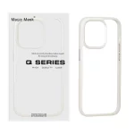 قاب اورجینال Q Series شفاف Ice مدل Apple iPhone 14 Pro - سفید (پک دار)