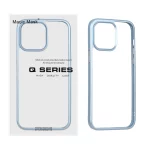 قاب اورجینال Q Series شفاف Ice مدل Apple iPhone 14 Pro - آبی (پک دار)