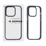 قاب اورجینال Q Series شفاف Ice مدل Apple iPhone 14 Pro - سرمه ای (پک دار)