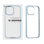 قاب اورجینال Q Series شفاف Ice مدل Apple iPhone 14 Pro Max - آبی (پک دار)