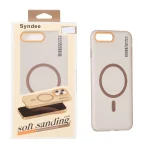 قاب اورجینال Syndee مات Magsafe مدل Apple iPhone 7 Plus / iPhone 8 Plus - صحرایی (پک دار)