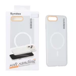 قاب اورجینال Syndee مات Magsafe مدل Apple iPhone 7 Plus / iPhone 8 Plus - سفید (پک دار)