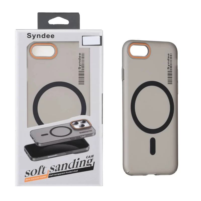 قاب اورجینال Syndee مات Magsafe مدل Apple iPhone 7 / iPhone 8 / iPhone SE (2020) - مشکی (پک دار) - تصویر 2