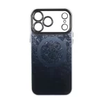 قاب ice طرح مگ سیف دور مات لنز شفاف Apple iPhone 17 Pro Max - سرمه ای