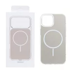 قاب پشت رنگی دور ژله ای با قابلیت شارژ MagSafe مدل Apple iPhone 12 Pro Max - صحرایی (پک دار)