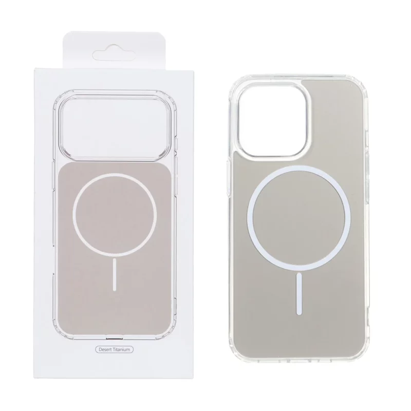 قاب پشت رنگی دور ژله ای با قابلیت شارژ MagSafe مدل Apple iPhone 13 Pro - صحرایی (پک دار) - تصویر 2