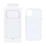 قاب پشت رنگی دور ژله ای با قابلیت شارژ MagSafe مدل Apple iPhone 11 Pro - سفید (پک دار)