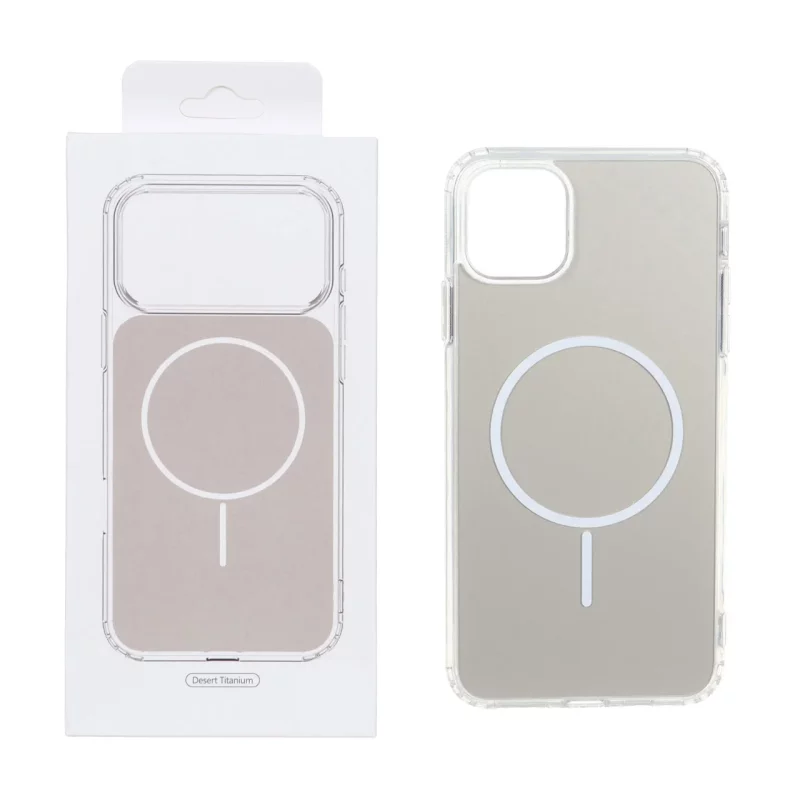 قاب پشت رنگی دور ژله ای با قابلیت شارژ MagSafe مدل Apple iPhone 11 Pro - صحرایی (پک دار) - تصویر 2