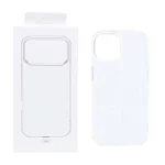 قاب پشت رنگی دور ژله ای با قابلیت شارژ MagSafe مدل Apple iPhone 13 / iPhone 14 - سفید (پک دار)