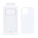 قاب پشت رنگی دور ژله ای با قابلیت شارژ MagSafe مدل Apple iPhone 13 Pro Max - سفید (پک دار)