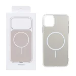 قاب پشت رنگی دور ژله ای با قابلیت شارژ MagSafe مدل Apple iPhone 11 - صحرایی (پک دار)
