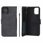 کیف موبایل مگنتی درجه یک داخل خز MNC Plus مدل Apple iPhone 12 Pro / iPhone 12 - مشکی