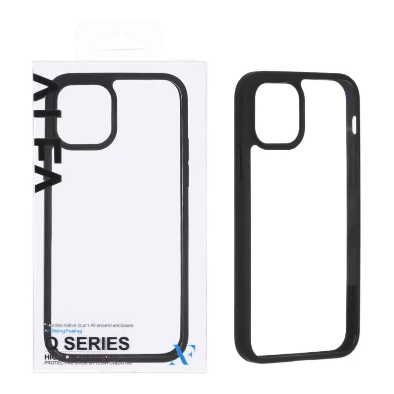 قاب اورجینال Q Series شفاف Alfa مدل Apple iPhone 11 Pro - مشکی (پک دار) - تصویر 2