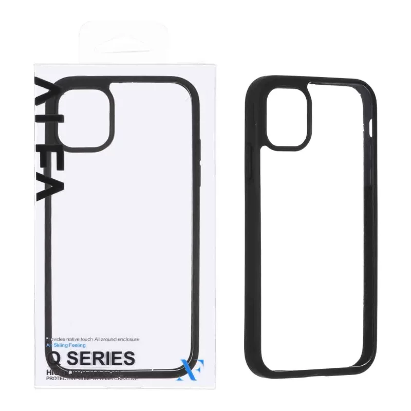 قاب اورجینال Q Series شفاف Alfa مدل Apple iPhone 11 - مشکی (پک دار) - تصویر 2