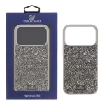 قاب Original Swarovski مدل Apple iPhone 17 Pro Max - خاکستری (پک دار)