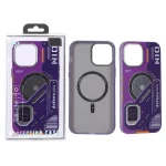 قاب Wecan طرح الکترونیک Defens مدل Apple iPhone 13 Pro Max - بنفش (پک دار)