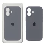 قاب سیلیکونی پاک کنی محافظ لنزدار اورجینال Apple iPhone 17 - خاکستری کد 2 (پک دار) - NTC