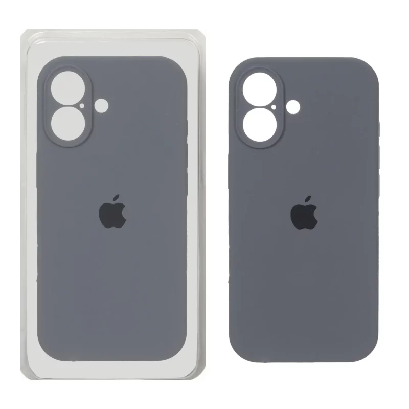 قاب سیلیکونی پاک کنی محافظ لنزدار اورجینال Apple iPhone 17 - خاکستری کد 2 (پک دار) - NTC - تصویر 2