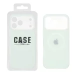 قاب سیلیکونی پاستیلی Magsafe محافظ لنزدار Apple iPhone 17 Pro Max - سبز روشن (پک دار)