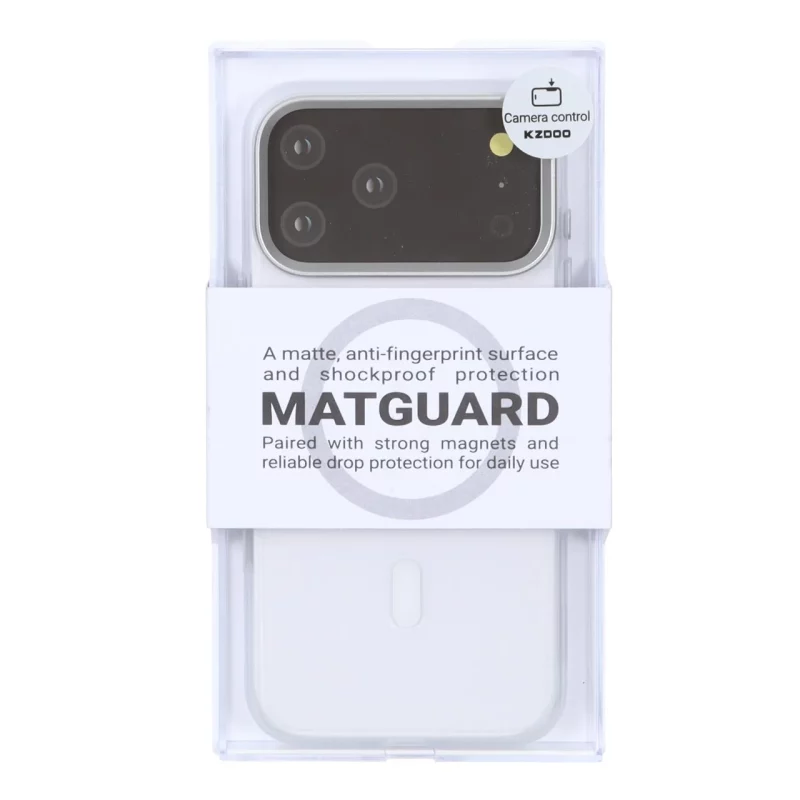 قاب Original KDoo MATGUARD Magsafe مدل Apple iPhone 17 Pro Max - شفاف (پک دار) - NTC - تصویر 2