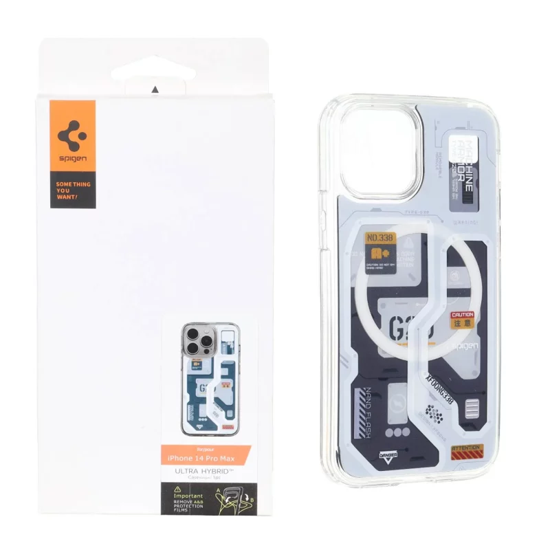 قاب اورجینال Spigen طرح تکنولوژی G20 MagSafe مدل Apple iPhone 12 Pro / iPhone 12 - کد 6 (پک دار) - تصویر 2