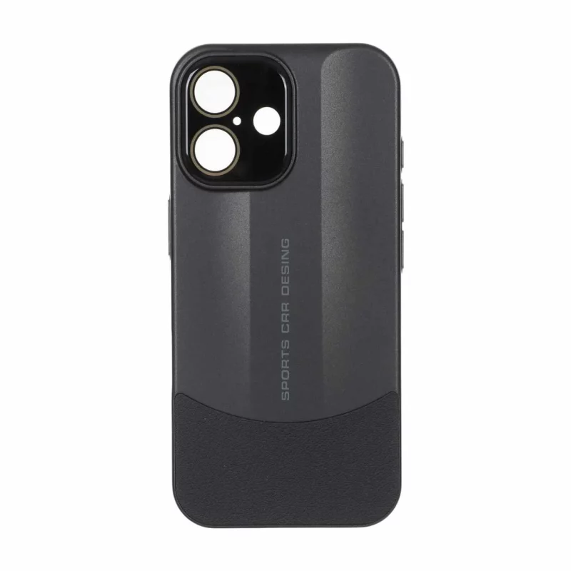 قاب Sports Design محافظ لنز شیشه ای Apple iPhone 16 - مشکی - تصویر 2