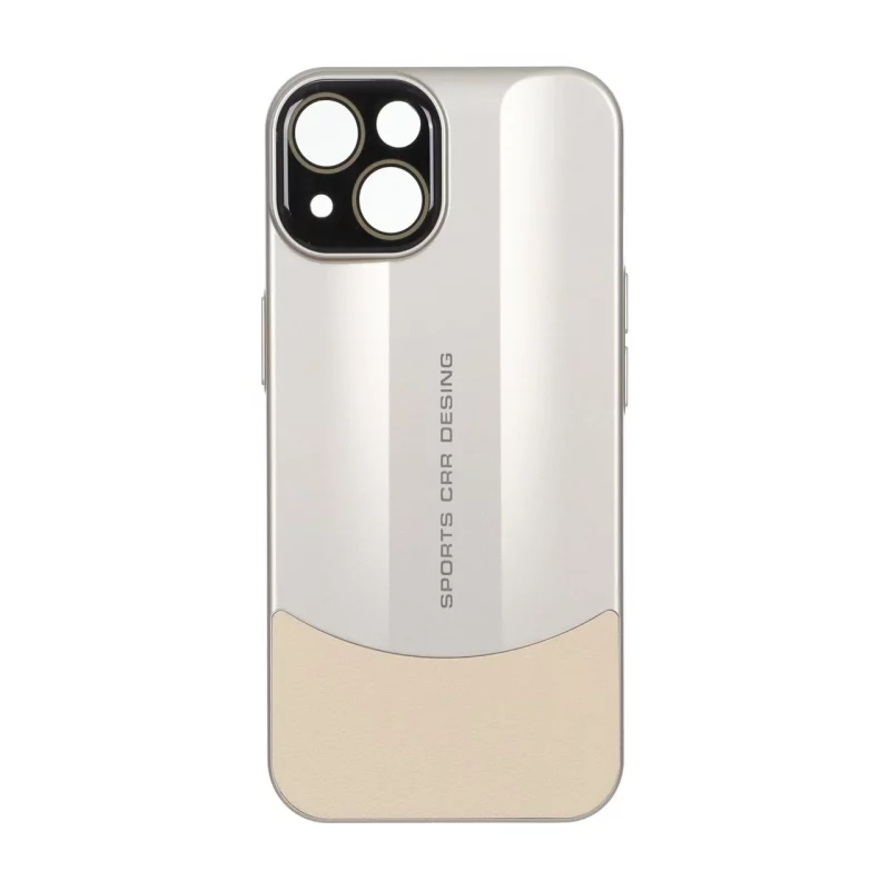 قاب Sports Design محافظ لنز شیشه ای Apple iPhone 13 / iPhone 14 - طلایی - تصویر 2