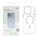 قاب belkin شفاف Magsafe مدل Apple iPhone 17 Pro - کد 1 (پک دار)