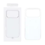 قاب پشت رنگی دور ژله ای با قابلیت شارژ MagSafe مدل Apple iPhone 17 Pro Max - سفید (پک دار)