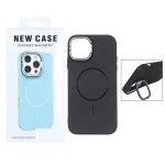 قاب Case Pro دور لنز خطی استندشو MagSafe مدل Apple iPhone 15 / iPhone 14 / iPhone 13 - مشکی (پک دار)