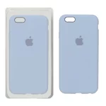 قاب سیلیکونی پاک کنی اورجینال Apple iPhone 6 / iPhone 6s - طوسی کد 1 (پک اصلی)