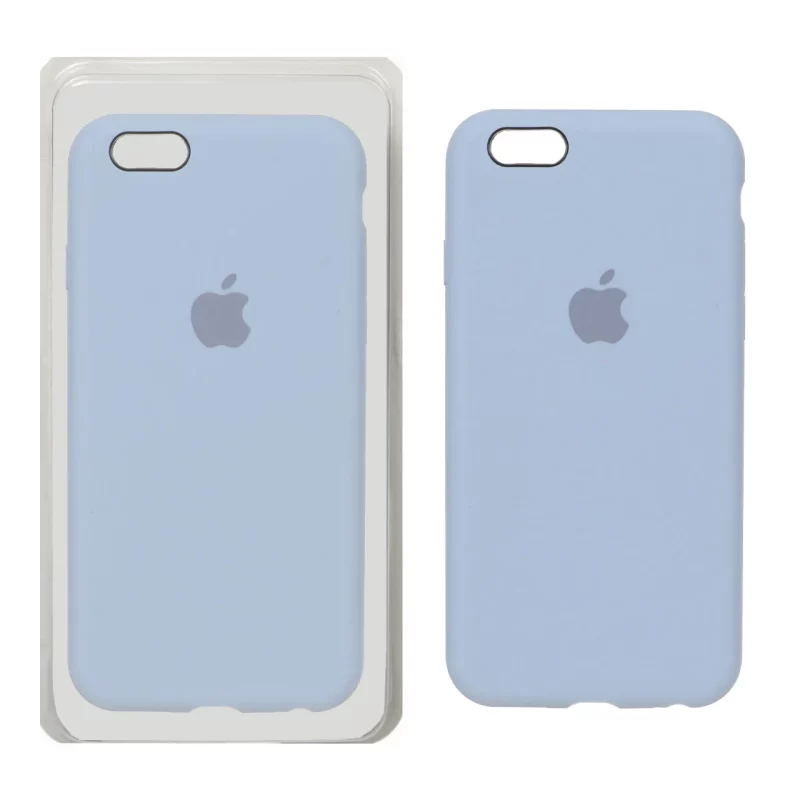 قاب سیلیکونی پاک کنی اورجینال Apple iPhone 6 / iPhone 6s - طوسی کد 1 (پک اصلی) - تصویر 2