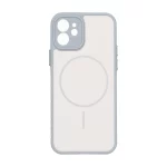 قاب Soft طرح مگ سیف محافظ لنزدار Apple iPhone 12 - کرم