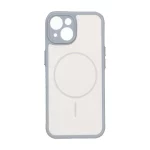 قاب Soft طرح مگ سیف محافظ لنزدار Apple iPhone 15 - کرم