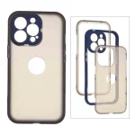 قاب 360 درجه پشت مات Apple iPhone 13 Pro - سرمه ای