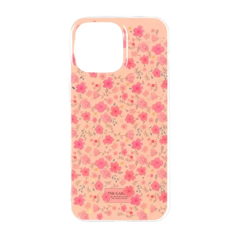 قاب Flower پشت سخت دور ژله ای Apple iPhone 14 Pro Max - طرح 35 - تصویر 2