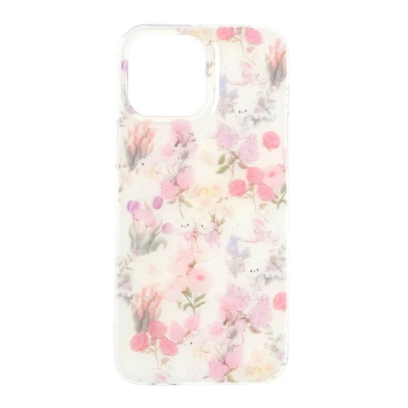 قاب Flower پشت سخت دور ژله ای Apple iPhone 13 Pro Max - طرح 45 - تصویر 2
