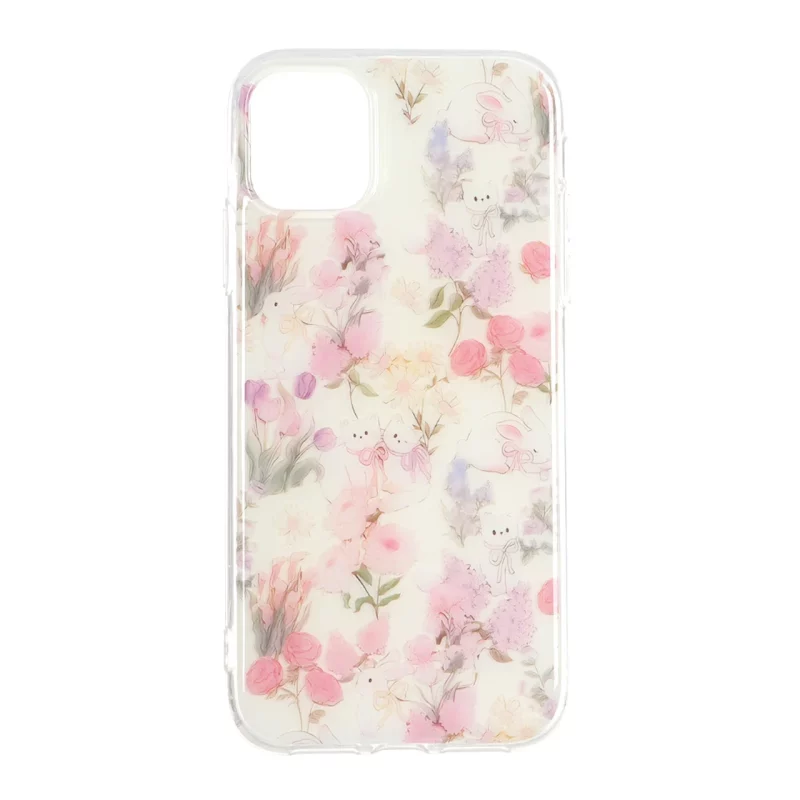 قاب Flower پشت سخت دور ژله ای Apple iPhone 11 - طرح 51 - تصویر 2