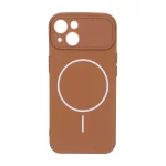 قاب طرح مگ سیف دور لنز Texture مدل Apple iPhone 13 / iPhone 14 - صحرایی