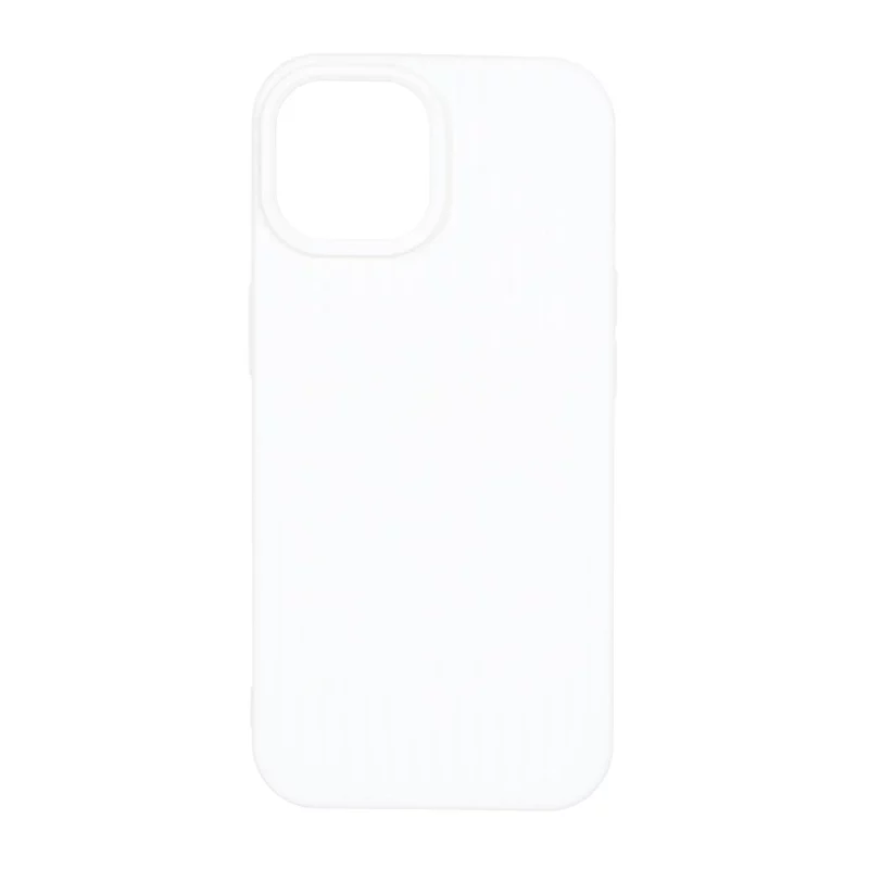 قاب Line Case طرح سیلیکون Apple iPhone 15 / iPhone 14 / iPhone 13 - سفید - تصویر 2